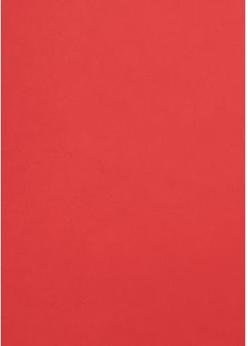 Netuno 100 Blatt Fotokarton Rot DIN A4 21 x 29,7 cm 300g Malmero Vermillon dicker Bastelkarton farbig A4 für Visitenkarten Einladungen Basteln Kreativkarton bunt Farbkarton für Karten Feinkarton