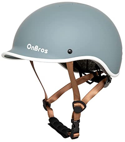 OnBros Bike Helmet for Men and Women, Adjustable Lightweight Cycling Helmet for Commuter, Scooter and Skateboard Urban Bicycle Helmet Size 56-61CM