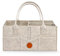 HAGOT Baby Windel Caddy Organizer, Wickeltisch Organizer, Tragbarer Wickelorganizer, Wickeltasche Organizer, Faltbarer Filztasche Organizer mit Fächern, für Feuchttücher und Babysachen