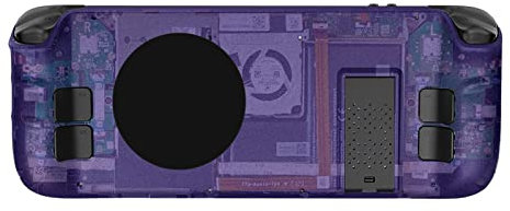 Konsolen-Rückschale, Wärmeableitung, mit klappbarem Ständer, Gamepad-Rahmen, Stoßfängerhaut für Steam-Deck