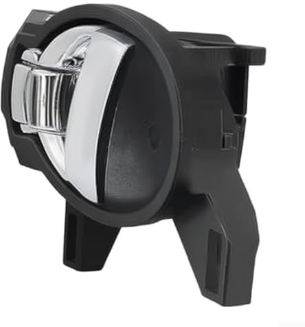 Poignée de porte intérieure avant gauche côté conducteur, convient pour Nissan, Juke, Verso, Note pour Cube pour mars, Micra 2009-2019 Remplace 80671-1FA0B 80671-1HH0B - Noir