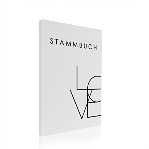 Hochzeitideal Stammbuch der Familie Serie Love A4 weiß