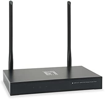 LevelOne WAP-6117 300Mbit/s Energie Über Ethernet (PoE) Unterstützung Schwarz WLAN Access Point, 54621203