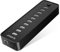 ORICO USB 2.0 Hub 10 Ports mit Netzschaltern und Netzteil 30W (12V2.5A), 480 Mbps Speed Datenhub für Desktop PC Computer Notebook MacBook iMac, Einschließlich Datenkabel Netzadapter Netzkabel