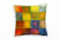 Paul Sinus Art Abstrakt, bunt, quadratisch, gemalt Deko Kissen 40x40cm für Couch Sofa Lounge Zierkissen - Dekoration zum Wohlfühlen