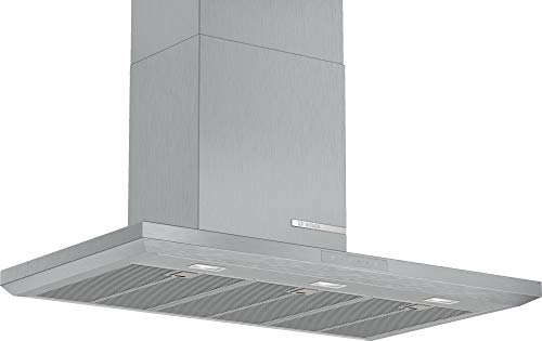 Bosch DWB97LM50 Serie 6 Wandesse, 90 cm breit, Um- & Abluft, Made in Germany, EcoSilence Drive leiser und effizienter Motor, LED-Beleuchtung gleichmäßige Ausleuchtung, DirectSelect intuitive Bedienung