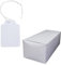 1.000 Hängeetiketten mit Faden Karton 50x70 mm weiss | PB-Onlinehandel