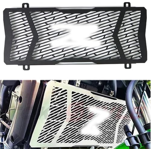 Z650 2017-2024 Moto Radiador Rejilla Protección para Z650 Z 650 2017-2024 Ninja650 2021-2024 Z650RS 2022 2023 2024 - Negro
