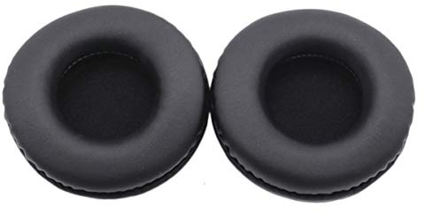 Solustre 1 Pair Replacement Ear Cushions Headphones Ear Pads Soft Ear Pads for Skullcandy HESH 1.0 HESH 2.0 (Black)