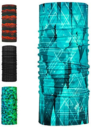 P.A.C. Original ViralOff Multifunktionstuch, 99% Virenreduktion in 2 Stunden auf dem Tuch dank Spezialveredelung