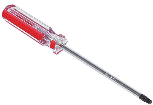 Tournevis Torx de sécurité magnétique en forme d'étoile avec tige CR-V et poignée antidérapante (T15)