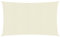 vidaXL Sonnensegel Sonnenschutz Windschutz Sonnendach UV Schutz Sonnenschutzsegel Schattenspender Garten Terrasse Balkon 160g/m² Creme 2,5x4m HDPE
