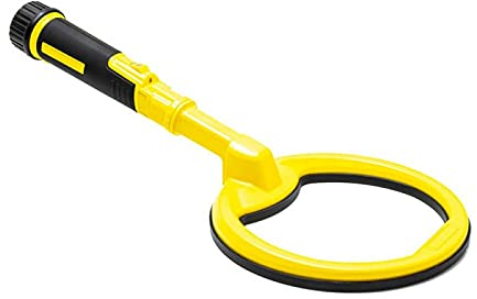 spaceshop Nokta Makro PulseDive Yellow Underwater Metal Detector, 8' Scuba Plate Waterproof to 60m, Pulse Induction Technology, Wireless Module, LED Flashlight, Dive Mode, Battery Powered