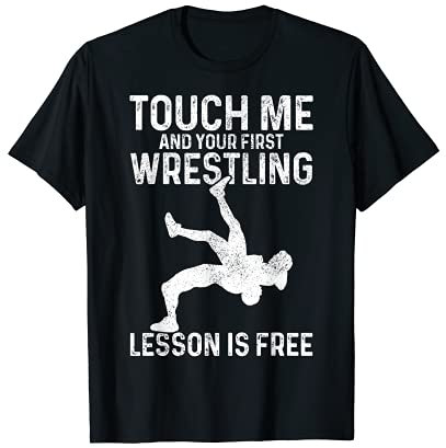 Ringen Wrestling Lustig Kampfsport Wrestler Ringer T-Shirt