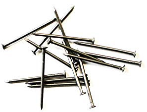 Drahtstifte Nägel, 100 Stück, Maße 2,0 x 40 mm DIN 1151 blank