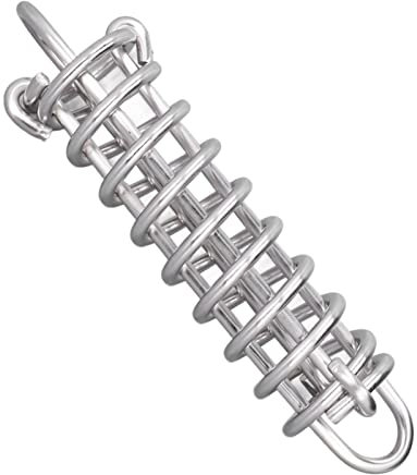 Molla per ormeggio in acciaio inossidabile 11x405mm Molla ammortizzante in acciaio inossidabile per ancoraggio per barche Linea di ormeggio Molle per ormeggio adatte per yacht per barche