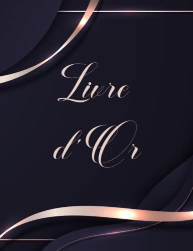 Livre d'or Noir et Rose: Mariage, PACS, anniversaire, enterrement vie de jeune fille, EVJF, Fête, Noces, cérémonie, Noël, baptême, retraite, baby shower, | plus de 200 mots | brillant