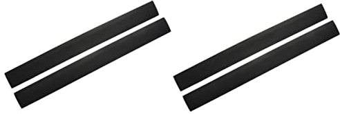 DOITOOL 4 Pcs Stove Gap Strip Stove Gap Covers Silicone Gap Cover Gap Filler Cover Silicone Stove Gap Stove Side Oven Gap Cover Kitchen Gap Cover Washing Machine Silica Gel Seal