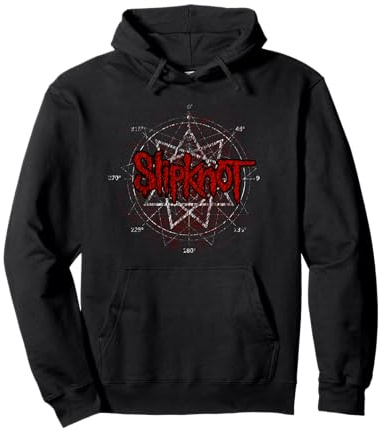 Slipknot Scribble-Sternlogo Pullover Hoodie