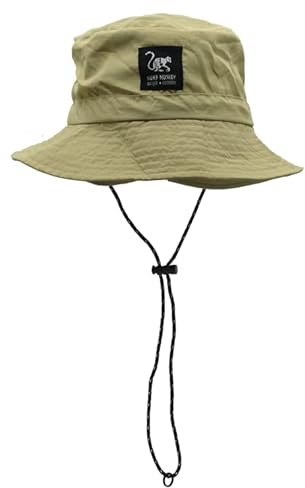 Boonie Hat Impermeable Hombre/Mujer - Talla única - Sombrero Plegable (Arena)