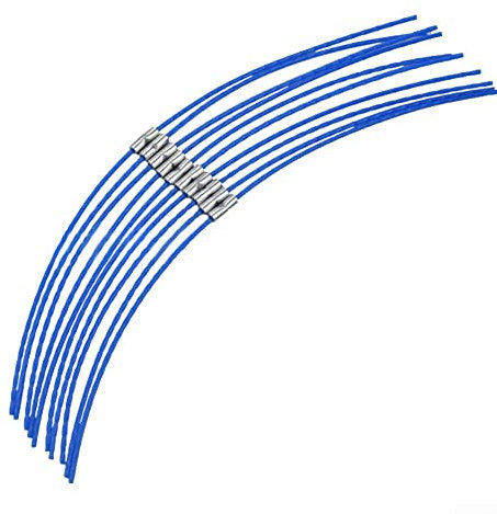 Lot de 50 fils de fil pour débroussailleuse pour Black & Decker GL680 GL685 GL686 2,4 mm x 30 cm