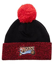 NBA Two Tone Pom Beanie Philadelphia 76ers