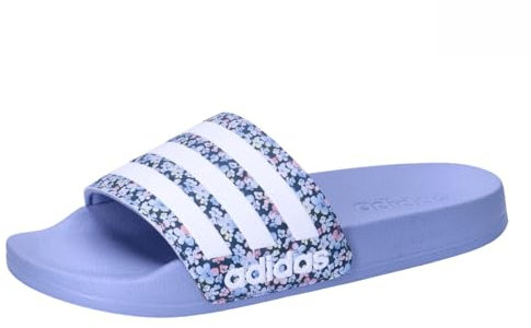 adidas Unisex Kids Adilette Shower Slides Kids, blue spark/Cloud white/blue spark, 10 UK Child