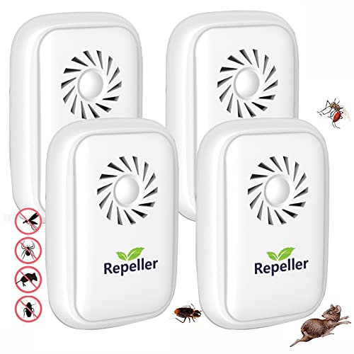 Ultrasonic Pest Repeller, 2024 New Electronic Mouse Repellent plug in Pest Control for Mouse, Anti, Rat, Spider, Rodent, Fly, Mosquitoes, Harmless to Pets and Human