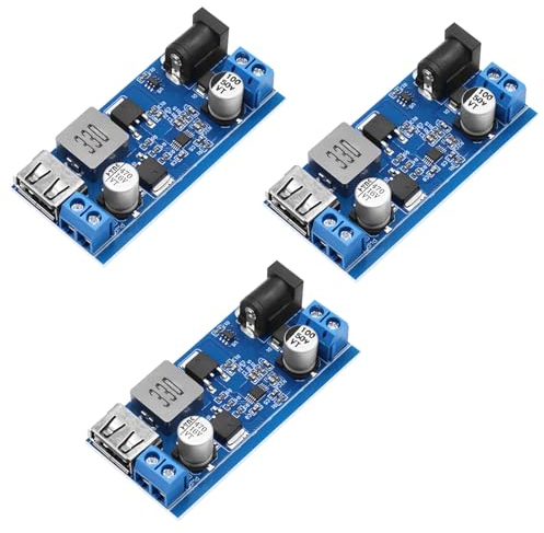 APKLVSR DC-DC 24V/12V auf 5V 5A Step Down Converter,Step Down Power Supply Buck Converter Modul mit USB Port