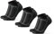 DANISH ENDURANCE Kurze Laufsocken, 3 & 5 Paar Sommer Sportsocken, Schweißableitend, Unisex, für Damen & Herren, Schwarz/Grau, 48-51