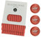Ioggtser 26 PCS Mini Glue Gun Wax Seal Sticks for Wedding Invitations, Cards, Envelopes (New Wine Red)