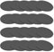 PATIKIL Rondelles en Caoutchouc Solide, 20 Pcs 60mm OD x 3mm Épais Joints Ronds en Caoutchouc pour Joints d'Étanchéité, Rondelles d'Espacement pour l'Artisanat de Joint DIY, Noir