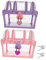 MAGICLULU 2St Schatztruhe transparent Behälter Würfel Durchsichtiger Schubladen-Organizer Rattan schmuckkästchen aufbewahrungsdose Boxes mystre Schatzkiste Partygeschenke Plastik
