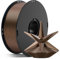 ANYCUBIC Silk Metall PLA Filament, Seidig Metallisch 3D Drucker Filament 1,75mm, Glatte Modelloberfläche,1KG Metall Kupfer