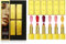 6Pcs Gold Lipstick Matte Lipstick Set Long Lasting Lip Glosses Non-Fading Makeup Cosmetic For Women