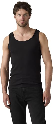 Levi's Men's 2 Pack Tank Tops Ribbed, Slim Fit