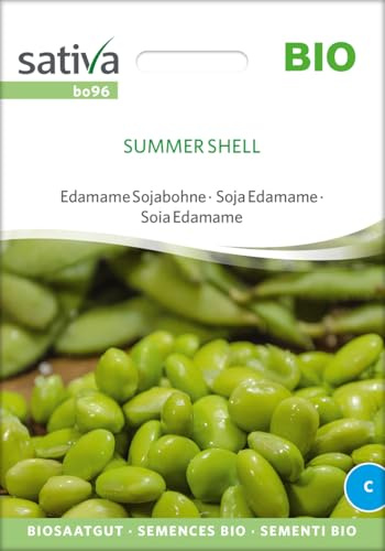 Sativa Rheinau bo96 Sojabohne Edamam Summer Shell 50 g (Bio-Sojabohnensamen)