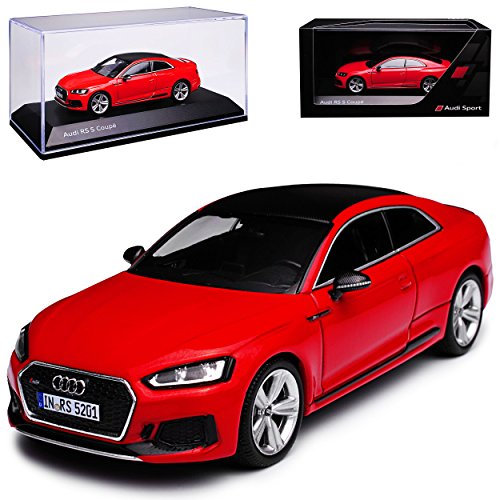 Spark A-U-D-I A5 RS5 F5 II Coupe Misano Rot 2. Generation Ab 2016 1/43 Modell Auto