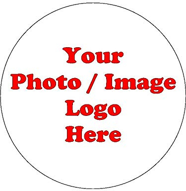 30 x 1.5 Your Own Photo Personalised PRE Cut Icing Cup Cake Toppers Decorations
