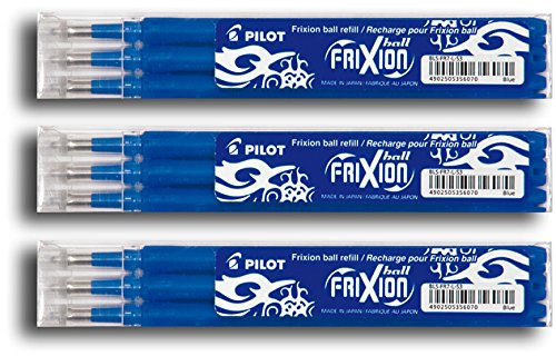Pilot Frixion Ball - Ersatzminen, radierbar (9 Minen)