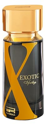 Rue Broca Exotic Pour Femme Eau de Parfum, 3.4 Fl. Oz (Exotic Heritage)