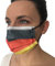 kela Fan-Maske - Alltagsmaske mit Deutschland-Fahne - Design, MADE IN GERMANY - Gesichtsmaske - Alltagsmaske - Communitymaske - Behelfsmaske - 10 Stück