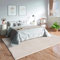 Mia's Teppiche Olivia Wohnzimmer/Schlafzimmer Teppich - waschbar - 80x150 cm, Creme