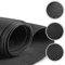Walser Gummimatte Saturn, zuschneidbare Gummimatten Boden 100x250 cm, Gummimatte Außenbereich, universal Gummi Schutzmatte für Garagen Boden, Werkstatt Boden, Outdoor, Gummimatte Meterware schwarz