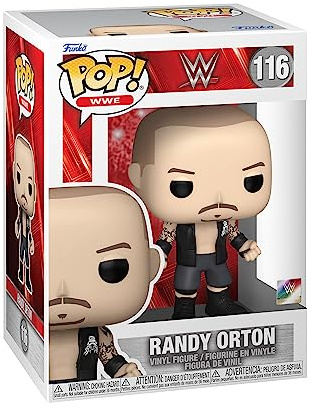 Funko POP! WWE: Randy Orton (RKBro) | Offizielles Sport Merch - Vinyl Sammelfigur als Regal Deko - Geschenkidee zum Geburtstag für Fans und Sammler