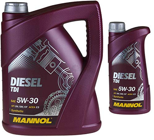 QR-PARTS 69988624 6 Liter Original MANNOL Motoröl Diesel TDI 5W-30 Engine Oil Öl