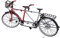 HEEPDD Fahrradmodell, 1/10-Simulation, Tandem-Fahrrad, Abnehmbares Fahrradmodell, Ornament für Regal, Desktop-Deko, Geschenkkollektion