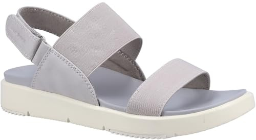 Hush Puppies Ladies Selina Sandal, Grey, 4