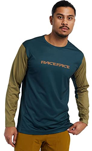 RaceFace MTB-Jersey Langarm Indy Grün Gr. M