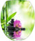 Jm-Déco Stickers WC, Stickers abattant de WC Zen